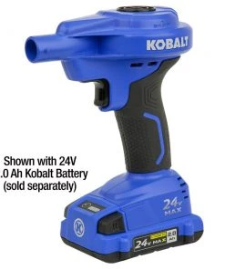 Kobalt Air Inflators 24V Cordless High Volume Inflator 24-Volt Lithium Ion (Li-Ion) Air Inflator (Power Source: Battery) -Kobalt Outlet Store 11629463