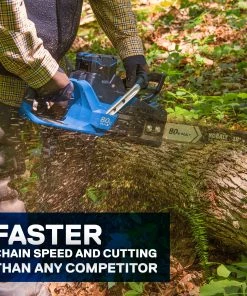 Kobalt Cordless Electric Chainsaws 80-Volt Max 18-in Brushless Cordless Electric Chainsaw 5 Ah (Battery & Charger Included) 17 Kobalt Cordless Electric Chainsaws 80-Volt Max 18-in Brushless Cordless Electric Chainsaw 5 Ah (Battery & Charger Included) -Kobalt Outlet Store 12049906