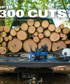 Kobalt Cordless Electric Chainsaws 80-Volt Max 18-in Brushless Cordless Electric Chainsaw 5 Ah (Battery & Charger Included) 18 Kobalt Cordless Electric Chainsaws 80-Volt Max 18-in Brushless Cordless Electric Chainsaw 5 Ah (Battery & Charger Included) -Kobalt Outlet Store 12049907