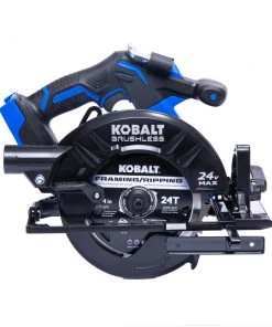 Kobalt Circular Saws 24-Volt XTR 7-1/4-in Brushless Cordless Circular Saw