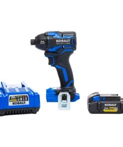 Kobalt Impact Drivers XTR 24-volt Max 1/4-in Variable Speed Brushless Cordless Impact Driver (1-Battery Included)