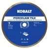 Kobalt Diamond Saw Blades 7-in Wet Porcelain Continuous Diamond Saw Blade -Kobalt Outlet Store 12324486