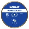 Kobalt Diamond Saw Blades 10-in Wet Porcelain Tile Diamond Saw Blade -Kobalt Outlet Store 12335508