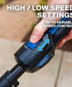 Kobalt Cordless Electric String Trimmers 40-Volt Max 16-in Straight Cordless String Trimmer with Attachment Capable and (Battery Included) -Kobalt Outlet Store 12534907