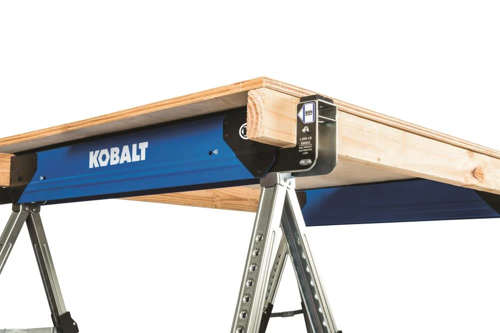 Kobalt Saw Horses 42-in W x 32-in H Adjustable Steel Saw Horse (1100-lb Capacity) 10 Kobalt Saw Horses 42-in W x 32-in H Adjustable Steel Saw Horse (1100-lb Capacity) - Image 8