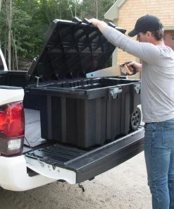 Kobalt Portable Tool Boxes 45-in Black Plastic Wheels Lockable Tool Box -Kobalt Outlet Store 14861338 scaled