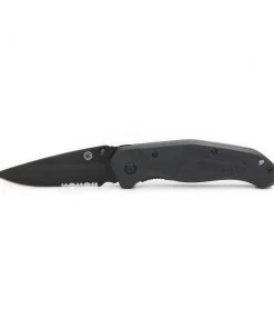 Kobalt Pocket Knives 3.5-in Stainless Steel Blade with Serration Pocket Knife -Kobalt Outlet Store 15065598