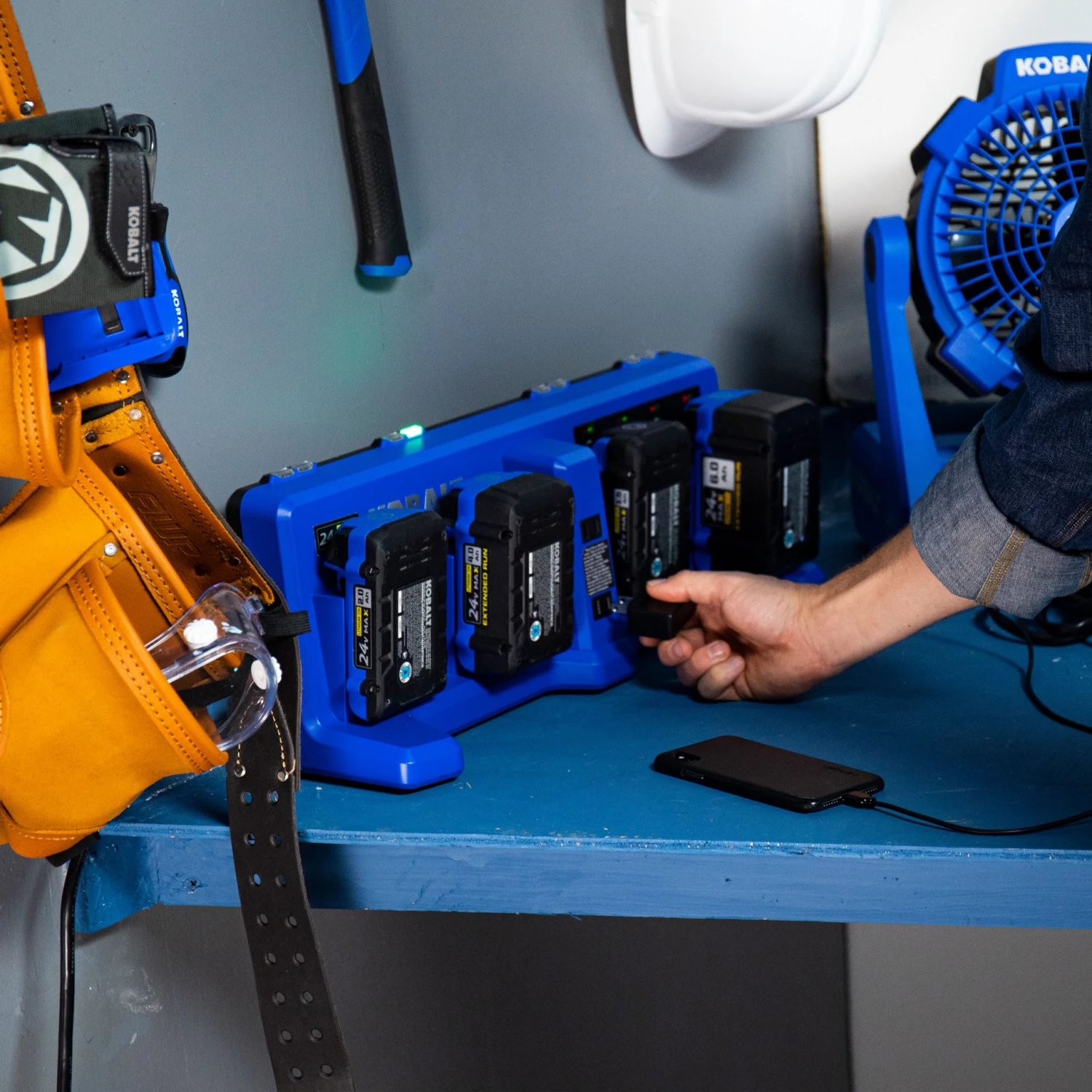 Kobalt Power Tool Batteries & Chargers 24-Volt Max Power Tool Battery Charger 7 Kobalt Power Tool Batteries & Chargers 24-Volt Max Power Tool Battery Charger - Image 5