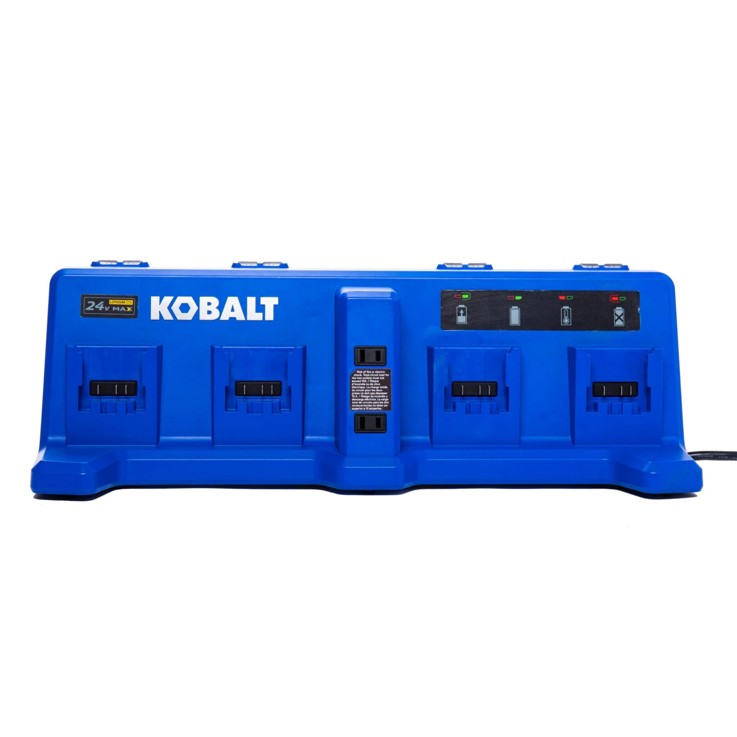 Kobalt Power Tool Batteries & Chargers 24-Volt Max Power Tool Battery Charger 3 Kobalt Power Tool Batteries & Chargers 24-Volt Max Power Tool Battery Charger
