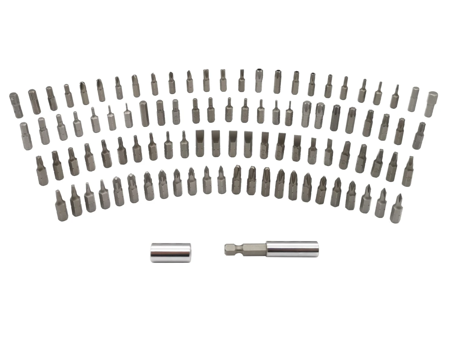 Kobalt Screwdriver Bits 1-in Set Steel Hex Shank Screwdriver Bit Set Screwdriver (100-Piece) 4 Kobalt Screwdriver Bits 1-in Set Steel Hex Shank Screwdriver Bit Set Screwdriver (100-Piece) - Image 2