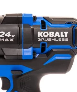 Kobalt Impact Wrenches 24-Volt XTR Variable Speed Brushless 1/2-in Drive Cordless Impact Wrench (1-Battery Included) -Kobalt Outlet Store 15398918