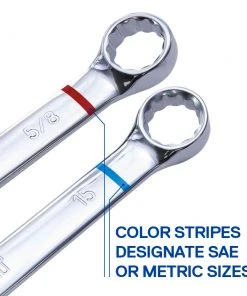 Kobalt Combination Wrenches & Sets 30-Piece Set 12-point Standard (SAE) and Metric Combination Standard Combination Wrench Set -Kobalt Outlet Store 15484714