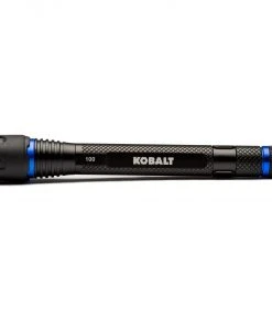 Kobalt Flashlights Virtually Indestructible Waterproof 2-pack 100-Lumen LED Flashlight (Battery Included)