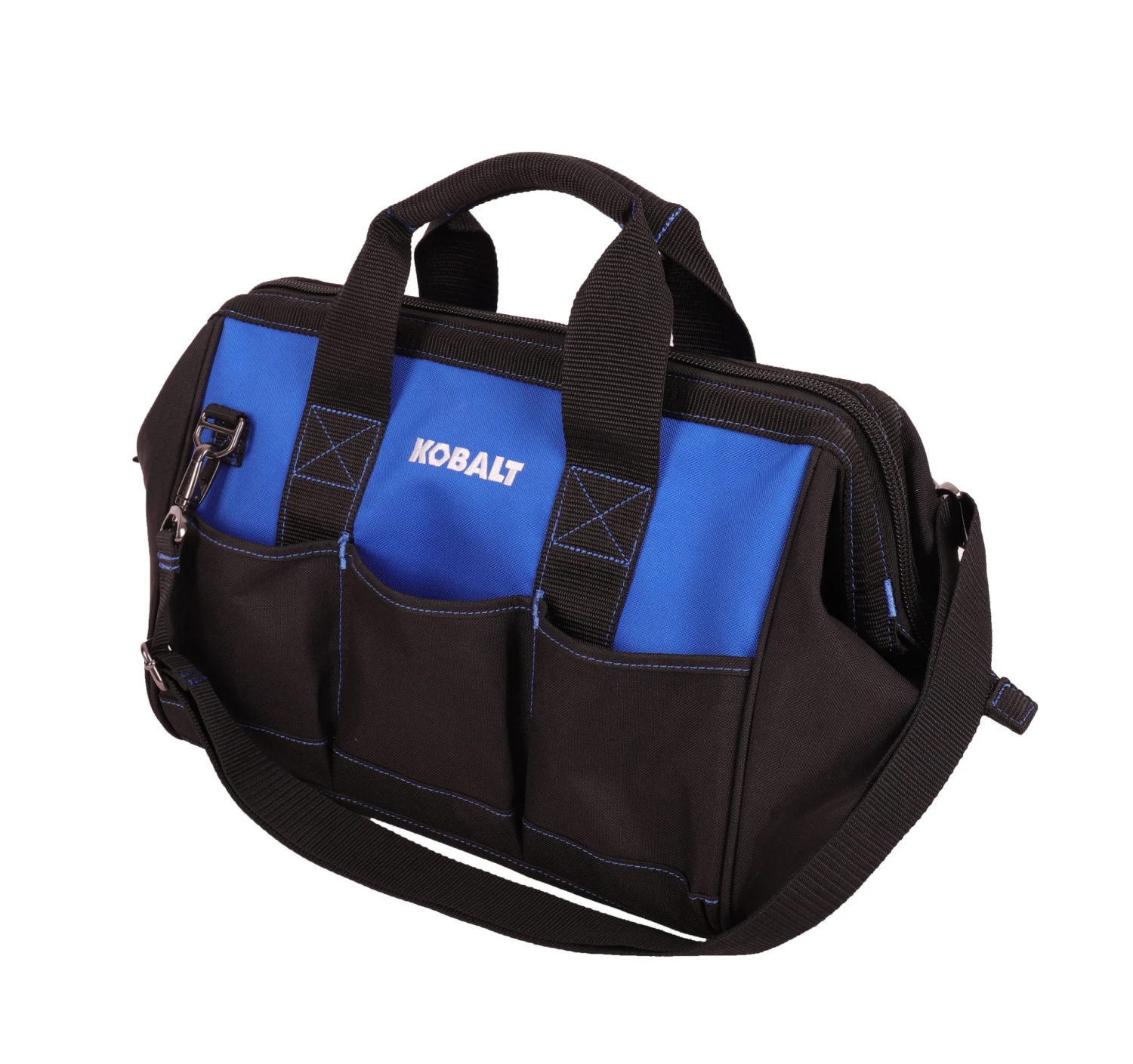 Kobalt Tool Bags Blue Black Polyester 15-in Tool Bag 3 Kobalt Tool Bags Blue Black Polyester 15-in Tool Bag
