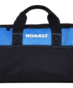 Kobalt Tool Bags Black/Blue Polyester 12-in Tool Bag