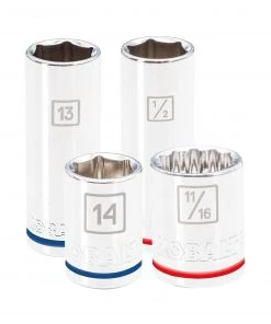 Kobalt Mechanics Tool Sets 118-Piece Standard (SAE) and Metric Combination Polished Chrome Mechanics Tool Set (3/8-in;) -Kobalt Outlet Store 16289495