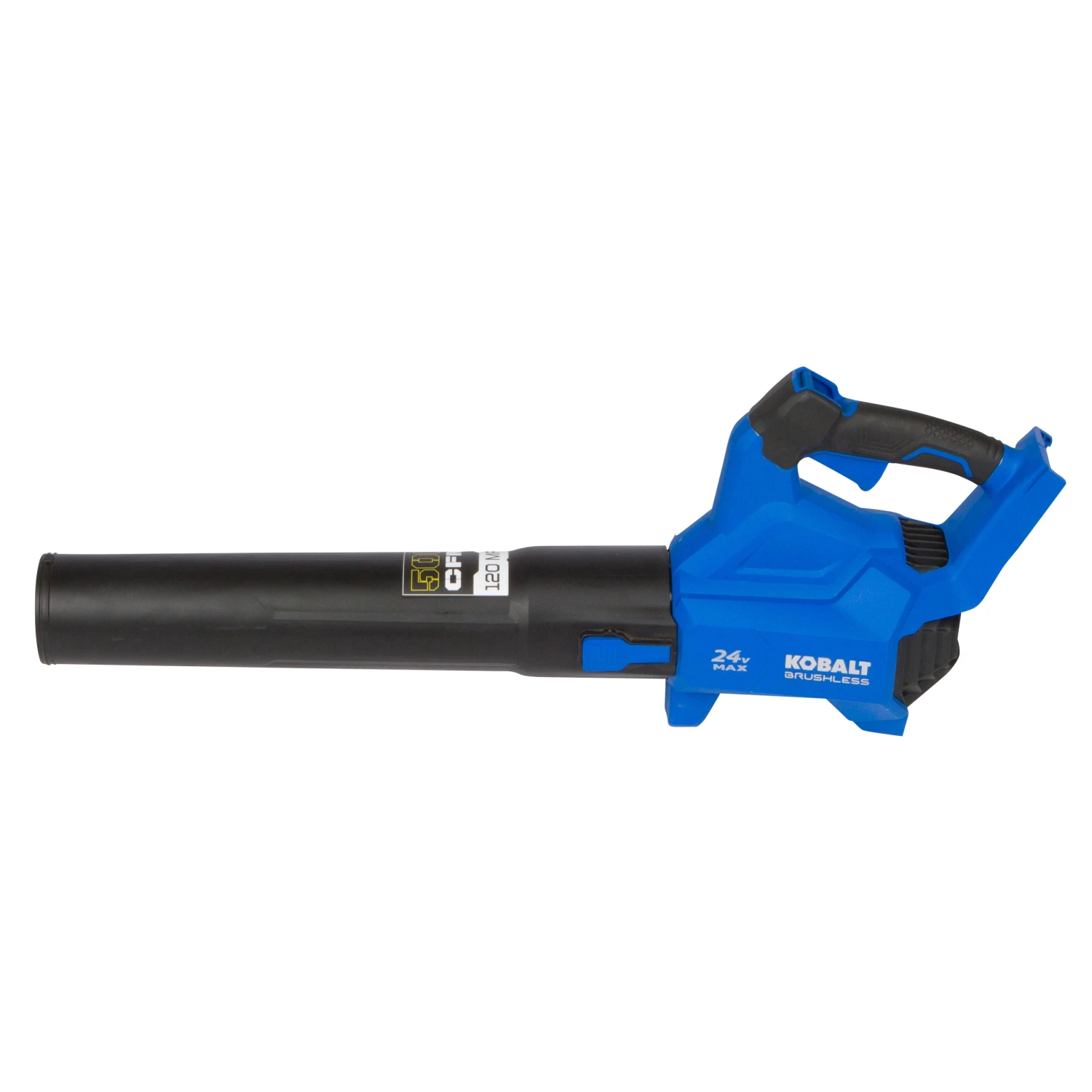 Kobalt Cordless Electric Leaf Blowers 24-volt Max 500-CFM Brushless Handheld Cordless Electric Leaf Blower (Tool Only) 3 Kobalt Cordless Electric Leaf Blowers 24-volt Max 500-CFM Brushless Handheld Cordless Electric Leaf Blower (Tool Only)