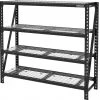 Kobalt Freestanding Shelving Units 84-in W x 24-in D x 84-in H 4-Tier Heavy Duty Steel Utility Shelving Unit -Kobalt Outlet Store 16553863 scaled
