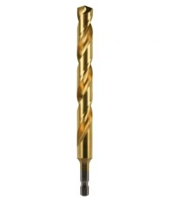 Kobalt Twist Drill Bits 1/2-in 6-in Titanium Coated Hss Twist Drill Bit