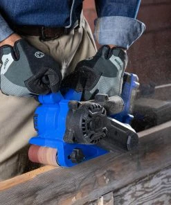 Kobalt Power Sanders Kobalt 24V MAX 24-Volt Brushless Cordless Variable Speed Belt Sander with Dust Management -Kobalt Outlet Store 16709160