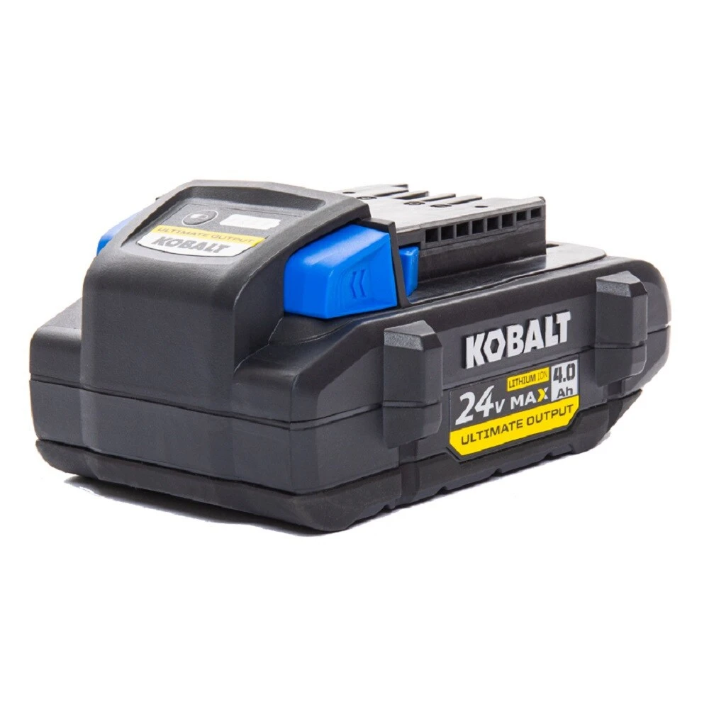 Kobalt Power Tool Batteries & Chargers Ultimate Output 24-Volt Max 4 Amp-Hour Lithium Power Tool Battery 4 Kobalt Power Tool Batteries & Chargers Ultimate Output 24-Volt Max 4 Amp-Hour Lithium Power Tool Battery - Image 2
