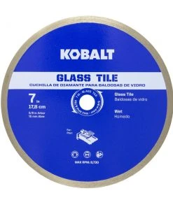 Kobalt Diamond Saw Blades 7-in Glass Tile Diamond Blade