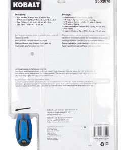 Kobalt Screwdrivers 10-Piece Plastic Handle Magnetic Set Screwdriver Set 12 Kobalt Screwdrivers 10-Piece Plastic Handle Magnetic Set Screwdriver Set -Kobalt Outlet Store 17117347