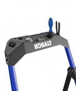 Kobalt Step Stools 3-Step 300-lb Capacity Black Steel Foldable Step Stool 18 Kobalt Step Stools 3-Step 300-lb Capacity Black Steel Foldable Step Stool -Kobalt Outlet Store 17787984