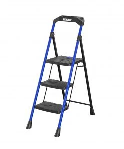 Kobalt Step Stools 3-Step 300-lb Capacity Black Steel Foldable Step Stool 14 Kobalt Step Stools 3-Step 300-lb Capacity Black Steel Foldable Step Stool -Kobalt Outlet Store 17787988