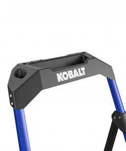 Kobalt Step Stools 3-Step 300-lb Capacity Black Steel Foldable Step Stool 17 Kobalt Step Stools 3-Step 300-lb Capacity Black Steel Foldable Step Stool -Kobalt Outlet Store 17787993