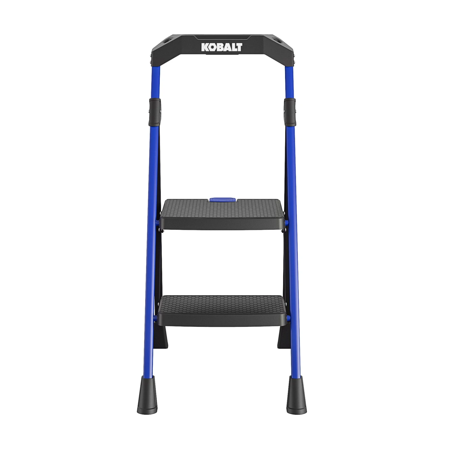 Kobalt Step Stools 2-Step 300-lb Capacity Black Steel Foldable Step Stool 3 Kobalt Step Stools 2-Step 300-lb Capacity Black Steel Foldable Step Stool