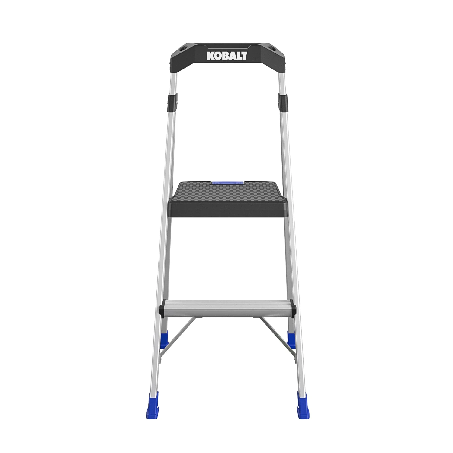 Kobalt Step Stools 2-Step 250-lb Capacity Aluminum Foldable Step Stool 2 Kobalt Step Stools 2-Step 250-lb Capacity Aluminum Foldable Step Stool