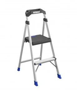 Kobalt Step Stools 2-Step 250-lb Capacity Aluminum Foldable Step Stool 13 Kobalt Step Stools 2-Step 250-lb Capacity Aluminum Foldable Step Stool -Kobalt Outlet Store 17788434