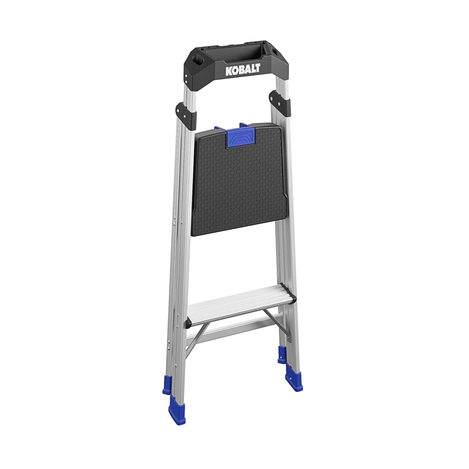 Kobalt Step Stools 2-Step 250-lb Capacity Aluminum Foldable Step Stool 5 Kobalt Step Stools 2-Step 250-lb Capacity Aluminum Foldable Step Stool - Image 4