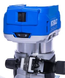 Kobalt Routers 24V MAX 1/4-in-Amp Variable Speed Brushless Trim Cordless Router (Tool Only) -Kobalt Outlet Store 17869096