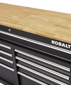 Kobalt Work Benches 46.1-in W x 37.2-in H 9-Drawer Rubber Work Bench -Kobalt Outlet Store 17902369 scaled