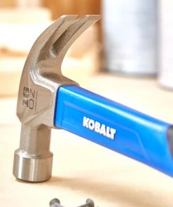 Kobalt Hammers 16-oz Smoothed Face Steel Head Fiberglass Claw Hammer 17 Kobalt Hammers 16-oz Smoothed Face Steel Head Fiberglass Claw Hammer -Kobalt Outlet Store 18386338