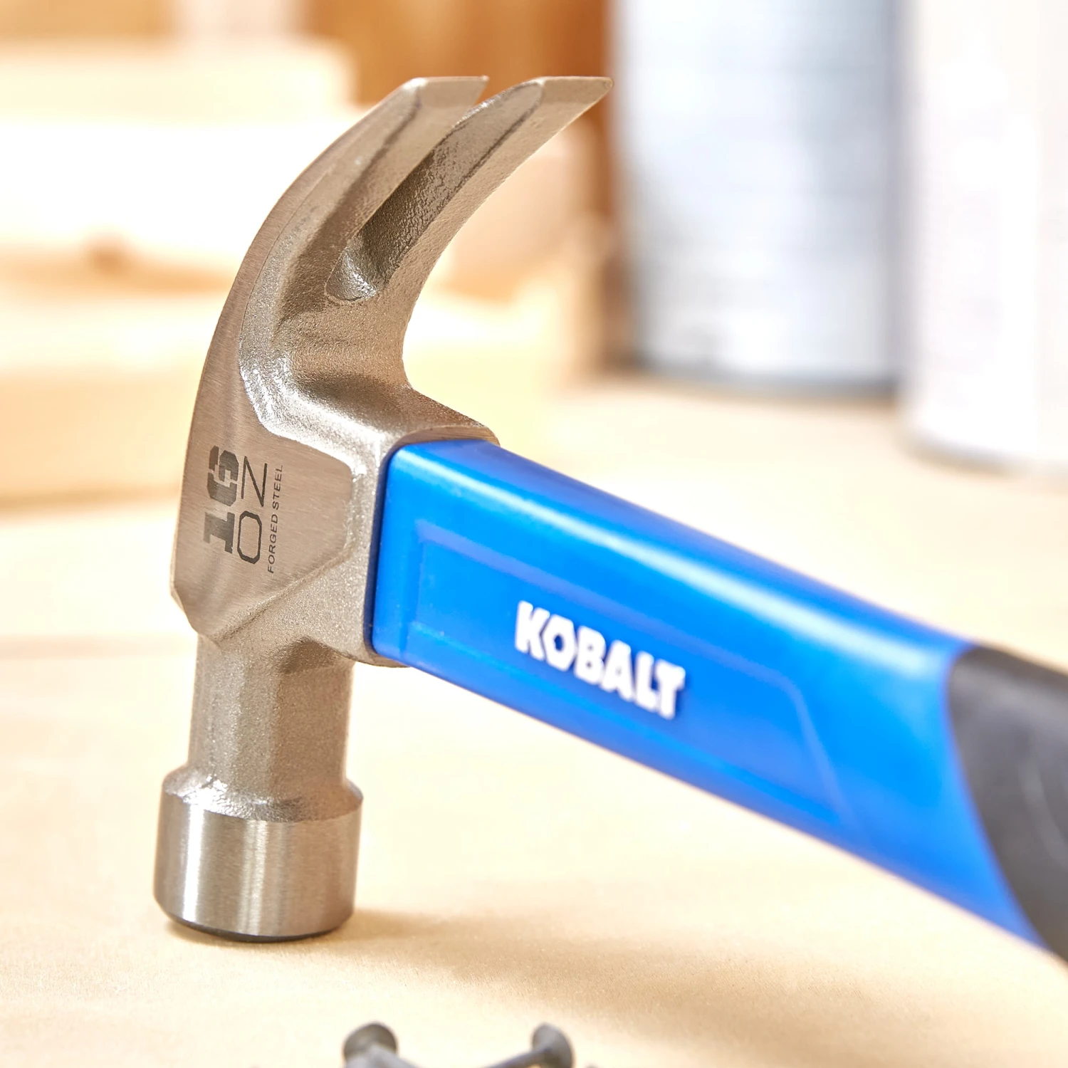 Kobalt Hammers 16-oz Smoothed Face Steel Head Fiberglass Claw Hammer 6 Kobalt Hammers 16-oz Smoothed Face Steel Head Fiberglass Claw Hammer - Image 4