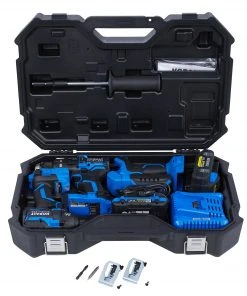 Kobalt Power Tool Combo Kits XTR 3-Tool 24-Volt Max Brushless Power Tool Combo Kit with Hard Case (2-Batteries Included and Charger Included) -Kobalt Outlet Store 40321864