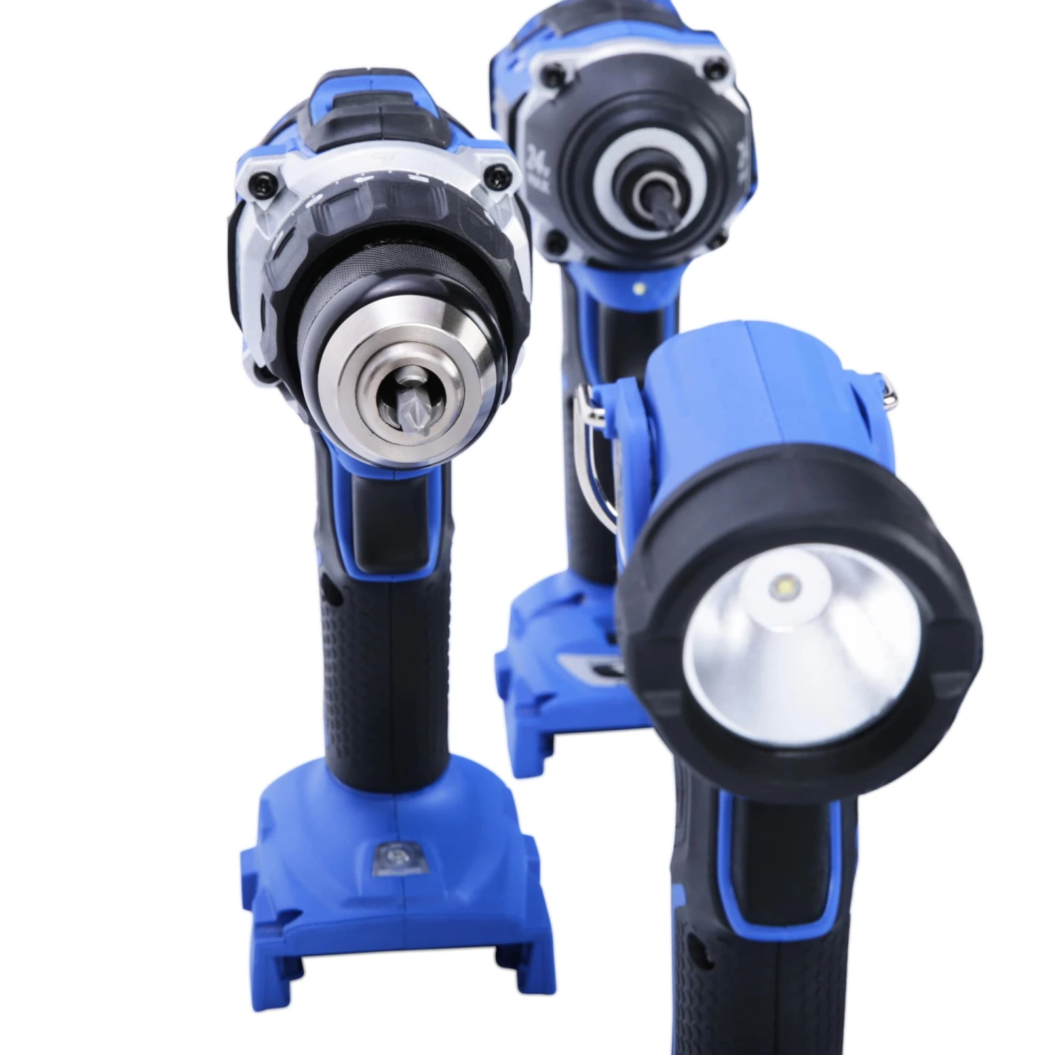 Kobalt Power Tool Combo Kits Kobalt 24V max 6-Tool 24-Volt Max Brushless Power Tool Combo Kit Case (2-Batteries Included and Charger Included) 7 Kobalt Power Tool Combo Kits Kobalt 24V max 6-Tool 24-Volt Max Brushless Power Tool Combo Kit Case (2-Batteries Included and Charger Included) - Image 5