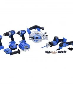 Kobalt Power Tool Combo Kits Kobalt 24V max 6-Tool 24-Volt Max Brushless Power Tool Combo Kit Case (2-Batteries Included and Charger Included) 12 Kobalt Power Tool Combo Kits Kobalt 24V max 6-Tool 24-Volt Max Brushless Power Tool Combo Kit Case (2-Batteries Included and Charger Included) -Kobalt Outlet Store 40338468