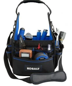 Kobalt Tool Bags Blue Black Polyester 10-in Electrician's Tote -Kobalt Outlet Store 40642746 scaled