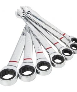 Kobalt Ratchet Wrenches & Sets 7-Piece Set 12-Point Standard (SAE) Ratchet Wrench Set