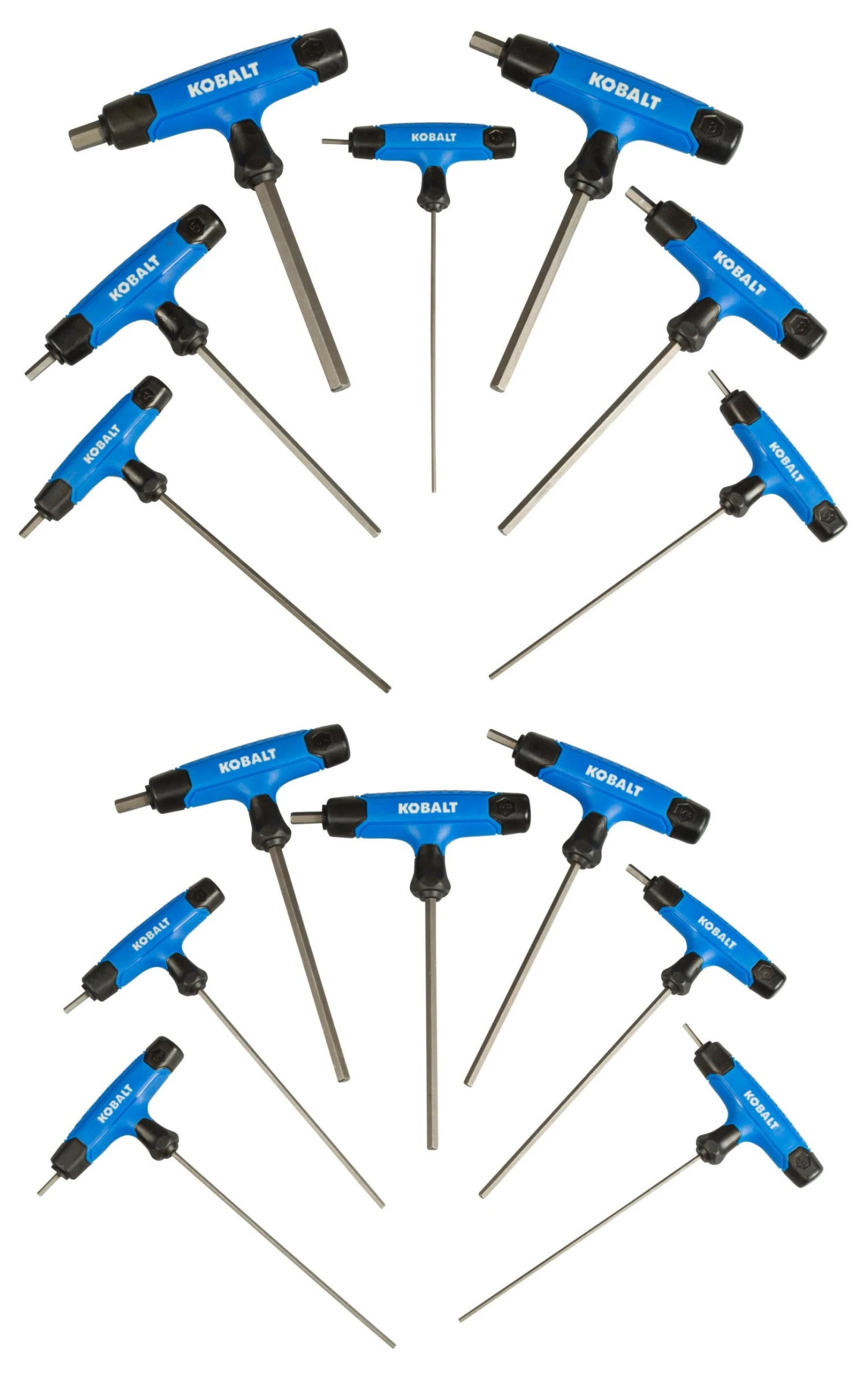 Kobalt Hex Keys & Torx Keys 14-key Standard (Sae) and Metric Combination Hex Key Set 3 Kobalt Hex Keys & Torx Keys 14-key Standard (Sae) and Metric Combination Hex Key Set