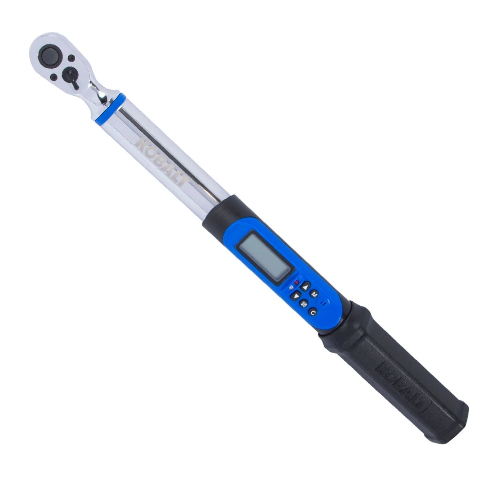 Kobalt Torque Wrenches 3/8-in Drive Digital Torque Wrench (5-ft lb to 100-ft lb) 3 Kobalt Torque Wrenches 3/8-in Drive Digital Torque Wrench (5-ft lb to 100-ft lb)