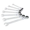 Kobalt Ratchet Wrenches & Sets 7-Piece Set 12-Point Metric Ratchet Wrench Set