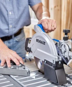 Kobalt Tile Saws 7-in 10-Amp Wet Sliding Table Tile Saw with Stand -Kobalt Outlet Store 41438106