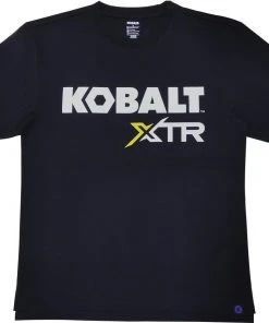 Kobalt Work Shirts Men's X-Large Textured Cotton Short sleeve Graphic T-shirt Work Shirt