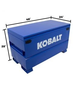 Kobalt Jobsite Boxes 24-in W x 48-in L x 28-in Steel Jobsite Box -Kobalt Outlet Store 41926774