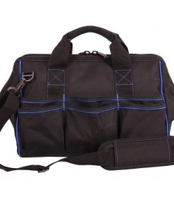 Kobalt Tool Bags Blue Black Polyester 18-in Cargo Bag -Kobalt Outlet Store 42143775 scaled